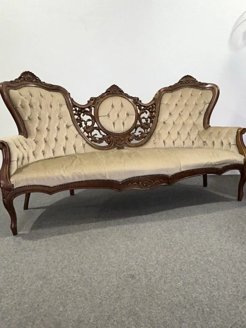 Pamono Antique Louis Philippe Sofa in Mahogany, 1800> Couches & Sofas