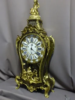Pamono Antique Louis XV Grand Cartel Clock by Gosselin> Clocks
