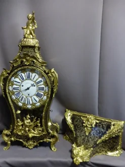 Pamono Antique Louis XV Grand Cartel Clock by Gosselin><noscript><img width=