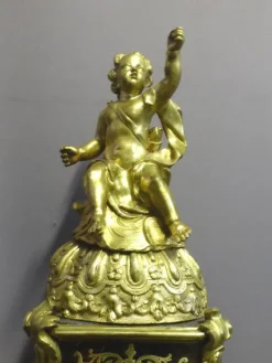 Pamono Antique Louis XV Grand Cartel Clock by Gosselin><noscript><img width=