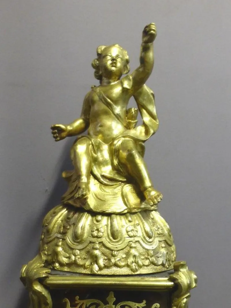 Pamono Antique Louis XV Grand Cartel Clock by Gosselin> Clocks