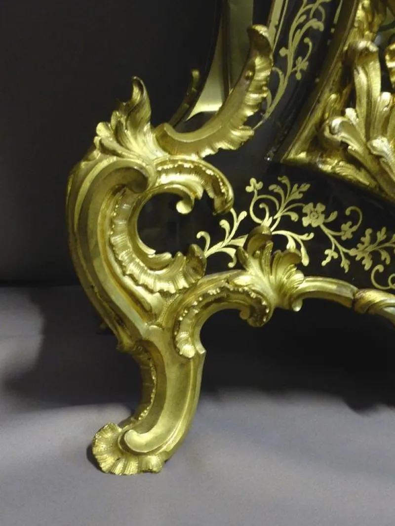 Pamono Antique Louis XV Grand Cartel Clock by Gosselin> Clocks