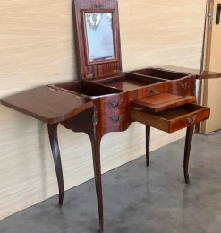 New Pamono Antique Louis XV Style Dressing Table, 1890