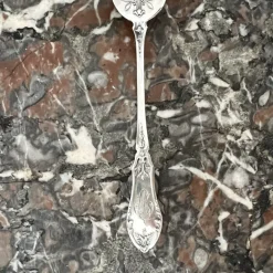 Online Pamono Antique Louis XV Style Oyster Forks in Silver, 1890s, Set of 12