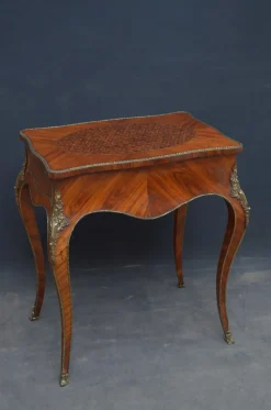 Pamono Antique Louis XV Style Rosewood & Kingwood Dressing Table><noscript><img width=