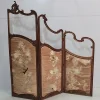 Best Pamono Antique Louis XV Style Walnut and Glass Screen