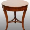 Pamono Antique Louis XVI Neapolitan Coffee Table in Walnut Burl, 18th Century