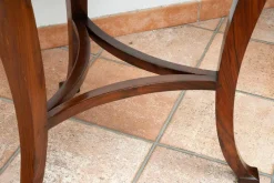 Pamono Antique Louis XVI Neapolitan Coffee Table in Walnut Burl, 18th Century