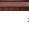 Pamono Antique Mahogany 3-Drawer Desk or Dressing Table, 1830s> Desks
