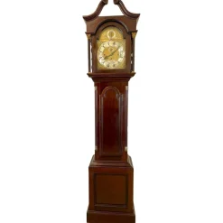 Pamono Antique Mahogany Eight Day Grandfather Clock> Clocks