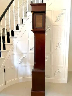 Pamono Antique Mahogany Eight Day Grandfather Clock><noscript><img width=