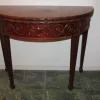 Clearance Pamono Antique Mahogany Foldable Wall Table in the style of Hepplewhite, 19th Century