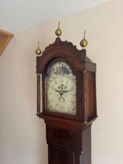 Pamono Antique Mahogany Longcase Clock, 1800> Clocks