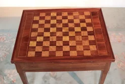 Discount Pamono Antique Mahogany Veneer Game Table