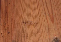 Discount Pamono Antique Mahogany Veneer Game Table