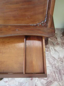 Pamono Antique Mahogany Writers Desk><noscript><img width=