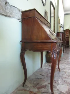 Pamono Antique Mahogany Writers Desk><noscript><img width=