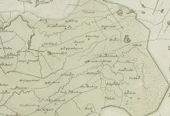 Pamono Antique Map of Friesland by von Reilly, 1791