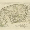 New Pamono Antique Map of Leeuwarden and Dokkum by Von Reilly, 1791