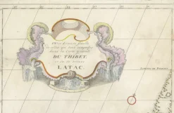 Online Pamono Antique Map of Tibet and Latac by Danville, Paris, France, 1737