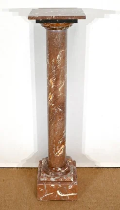 Pamono Antique Marble Column, Late 19th Century> Pedestals And Columns