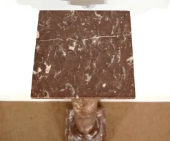 Pamono Antique Marble Column, Late 19th Century><noscript><img width=