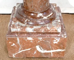 Pamono Antique Marble Column, Late 19th Century><noscript><img width=