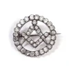 New Pamono Antique Masonic Brooch