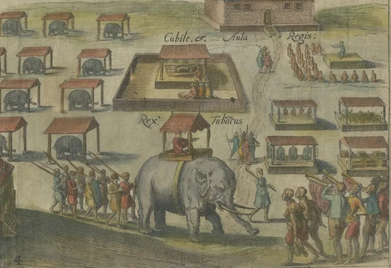 Pamono Antique Mauritius Map, 1610> Wall Decor