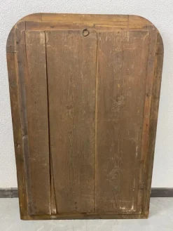 Hot Pamono Antique Mirror in Wooden Frame, 1890