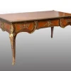 Clearance Pamono Antique Napoleon III French Exotic Wood Desk with Gilded Bronze Elements, France, 19th Century