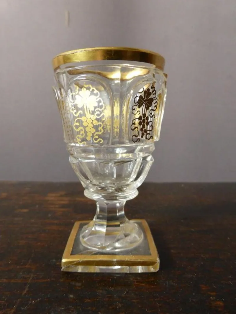 Pamono Antique Napoleon III Marquetry Liquor Cellar Set> Dinnerware Accessories