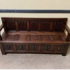 Pamono Antique Neo-Gothic Chest Bench, 1890s> Benches