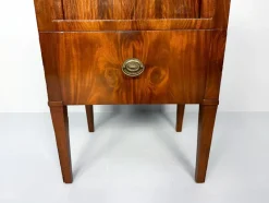 Pamono Antique Nightstand with Roller Door, 19th Century><noscript><img width=