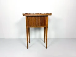 Pamono Antique Nightstand with Roller Door, 19th Century> Nightstands