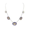 Pamono Antique Normandy Enamel Necklace> Necklaces