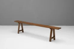 Discount Pamono Antique Oak Bench, 1900s