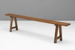 Discount Pamono Antique Oak Bench, 1900s