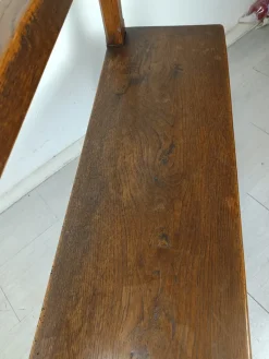 Pamono Antique Oak Church Bench><noscript><img width=