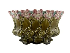 Pamono Antique Oval Jardiniere, 1920s> Planters And Jardiniere