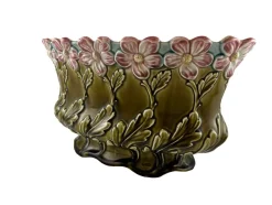 Pamono Antique Oval Jardiniere, 1920s><noscript><img width=