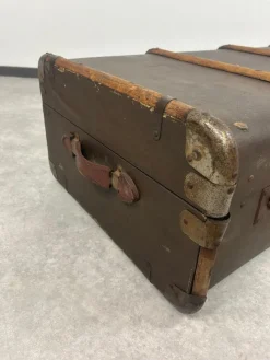 Pamono Antique Overseas Travel Case><noscript><img width=