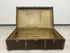 Pamono Antique Overseas Travel Case><noscript><img width=