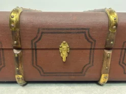 Pamono Antique Overseas Travel Case><noscript><img width=