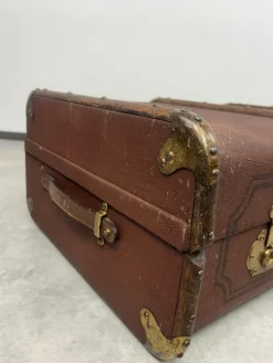 Pamono Antique Overseas Travel Case><noscript><img width=