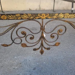 Clearance Pamono Antique Painted Iron Bed