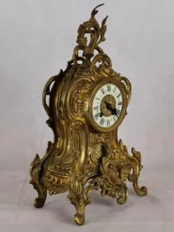 Outlet Pamono Antique Pendulum Table Clock by Japy Freres, 1855, Set of 3