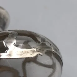 Online Pamono Antique Perfume Bottle in Sterling Silver Overlay, 1900s
