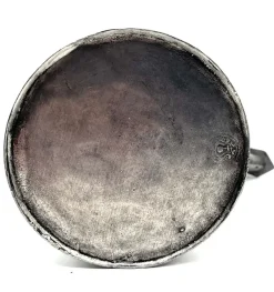 Pamono Antique Pewter Bell Jug, Switzerland, 1890s><noscript><img width=