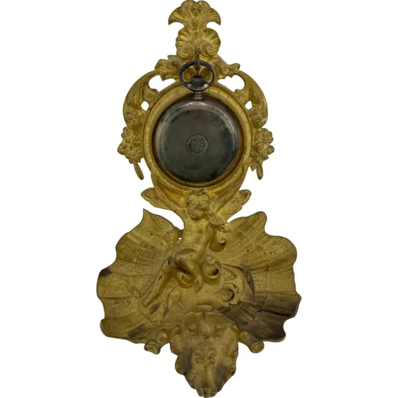 New Pamono Antique Pocket Watch Holder, 1800s